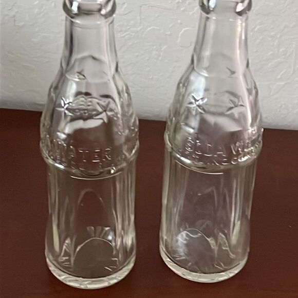 Vintage 1930’s Soda Water Bottles Property of Coca Cola Avon Park Fl Set (2) - Picture 8 of 11